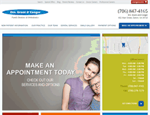 Tablet Screenshot of daltondentistry.com